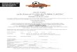 ENTRY FORM 12th AnnualELIDA AUTUMN CLASSIC