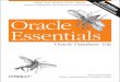 Includes Oracle9i & Oracle8i rd Edition Oracle Essentials