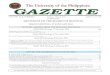The University of the Philippines GAZETTE