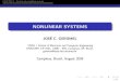 NONLINEAR SYSTEMS - DT - Home Page