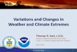 Variations and Changes in Weather and Climate Extremes