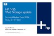 HP NSS VMS Storage update