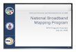 American Recovery and Reinvestment Act of 2009 National Broadband