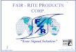 FAIR - RITE PRODUCTS - IEEE Long Island Section