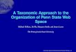 A Taxonomic Approach to the Organization of Penn State Web Space
