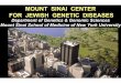 MOUNT SINAI CENTER FOR JEWISH GENETIC DISEASES