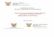 Report on the Status of sanitation services in South Africa