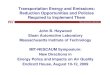 Transportation Energy and Emissions: Reduction Opportunities and