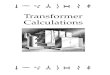 Transformer Calculations -   - Get a Free Blog Here
