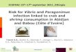 Risk for Vibrio and Paragonimus