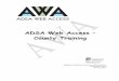 ADSA Web Access County Training