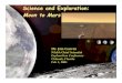 Science and Exploration: Moon to Mars - NASA