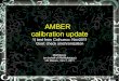 AMBER calibration update - University of Hawaiʻiidlab/taskAndSchedule/ARA/... · 2011. 11. 7. · AMBER orientation East 19.12 North AMBER near calibration stand Rishi:Plan to transmit