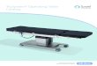 TruSystem® Operating Table Catalog - Hillrom...6 Mobile SurgicalTables TruSystem® 7000 Mobile SurgicalTable Mobile surgicaltable package includes TruSystem 7000 SurgicalTable, Cable