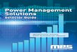 Power Management Solutions€¦ · Power Management Solutions Selector Guide World’s Fastest-Growing Power Semiconductor Company. 2500+ Additional Solutions at MonolithicPower.com