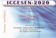 ICCESEN-2020iccesen.org/uploads/2020/ICCESEN-2020-abstract book.pdf1 SCIENTIFIC PROGRAMME FOR ICCESEN-2020 ORAL PRESENTATIONS 21 October 2020-Wednesday 10.00-12.00 Opening : Prof
