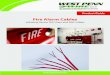 FireAlarm Product Guide - West Penn Wire · 2021. 4. 20. · Product Guide Fire Alarm Cables Initiating Device, SLC Lines, and NAC Cables. STANDARDS Fire Alarm Systems A fire alarm