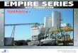 EMPIRE SERIES - Jamieson Equipment Co....(6) Outside ladder and safety cage, with toeboard and pipe handrails around top of silo. (7) Expanded metal service platform around batcher