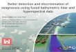 Better detection and discrimination of seagrasses using fused bathymetric ... - PIANC … · 2012. 10. 17. · 11/8/201211/8/2012 1 1 Better detection and discrimination of seagrasses