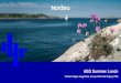 ABG Investor Presentation - Nordea Group – Nordic financial … ABG Summer Lunch Torsten Hagen ... This presentation contains forward-looking statements that reflect management’scurrent