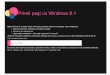 Primii paşi cu Windows 8 · Primii paşi cu Windows 8.1 Note: Înainte de a utiliza aceste informaţii şi produsul căruia le corespund, citiţi următoarele: Ghid de securitate,