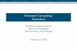 Enterprise Computing: Hackathon - University of Edinburgh · 2015. 2. 9. · This hackathon is not assessed: it is an in-class exercise. During the hackathon, conduct yourself as