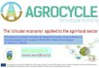 The 'circular economy' applied to the agri-food sector · 2018. 1. 15. · The 'circular economy' applied to the agriculture (livestock production) sector – position paper Shane