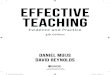 EFFECTIVE TEACHING - SAGE Publications Inc...18 effective teaching 4. Bodily/kinaesthetic intelligence. This is the ability to control body movements and handle objects skilfully