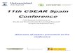 11th CSEAR Spain Conference - unizar.escampusverde.unizar.es/csearspain-abstracts.pdf · 2017. 9. 22. · Co-financiado por: Proyecto "ECO-CIRCULAR" ECO2016-74920-C2-1-R 11th CSEAR