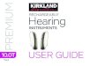 RECHARGEABLE Hearing · 2021. 3. 29. · 3 Your hearing aid details If no box is checked and you do not know the model of your hearing aid or charging accessories, please ask your