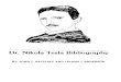 Nikola Tesla - hyiq.org Tesla/Dr. Nikola Tesla Bibliography… · "Nikola Tesla The Electrician," Chatauquan, July, 1887, pp. 380-384. (Brief biography of Tesla and his work.) (p)
