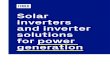 Solar inverters and inverter solutions for power generation...2020/12/16  · Solar inverter PVS-175-TL up to 185 kW High power density This new high-power string inverter with the