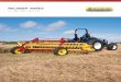 ROLABAR RAKES 256 I 258 I 260 I 216 - Agrimerica Equip · Rake 27 feet in one pass with the 216. Rubber Dyna-tines Rubber Dyna-tines provide long life. They are mounted individually