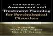 Handbook of assessment and treatment Planningnikavincenter.ir/upload/book/sample/b1259500c7240f2d5b... · 2015. 8. 14. · ter 1 (by Hunsley & Mash) is on the role of assessment in