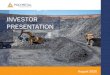 Polymetal: Investor presentation - static.seekingalpha.comPOLYMETAL INTERNATIONAL PLC INVESTOR PRESENTATION ESG PERFORMANCE 9 GHG Intensity (t of CO2e per Kt of ore processed)75.1