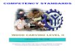 COMPETENCY STANDARDS Carving.pdf · 2021. 6. 7. · CS-WOOD CARVING LEVEL II 1 COMPETENCY STANDARDS FOR WOOD CARVING LEVEL II Section 1 WOOD CARVING LEVEL II QUALIFICATION The WOOD