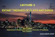 LECTURE 2 EXTANT THEORIES OF CLAYS AND SANDSprusv/ncmm/workshops/... · 2007. 10. 3. · DE JONG, MEHRABADI, COWIN, HARRIS ATTEMPTS TO OVERCOME THE NON- COINCIDENCE OF STRESS AND