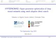 HYPERNOMAD: Hyper-parameter optimization of deep neural … · 2020. 10. 6. · BBO MADS and categorical variables HPO Computational experiments Discussion HYPERNOMAD: Hyper-parameter
