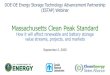Massachusetts Clean Peak Standard · 2020. 9. 9. · Massachusetts Clean Peak Standard How it will affect renewable and battery storage value streams, projects, and markets September