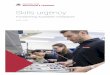 Skills urgency - Australian Industry Group · Group (Ai Group) Defence Council, to develop Working securely with Defence: A Guide to the Defence Industry Security Program. This Guide