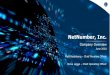 NetNumber, Inc....NetNumber Proprietary & Confidential 3 Founded 1999 Boston, MA 20 Years of Telecom Experience: Routing, Security, Subscriber Data Management ~25-30% Customer Growth