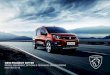 NEW PEUGEOT RIFTER · 2021. 3. 10. · The PEUGEOT Rifter reveals a robust and distinctive style. Its modern, high-tech interior, boasting remarkable levels of comfort and adaptability,