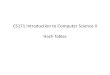 CS171 Introduction to Computer Science II Hash Tablescheung/Courses/171/CS171-2012-Li/... · 2019. 10. 27. · CS171 Introduction to Computer Science II Hash Tables. Review •Sequential