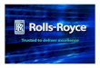 Houston, TX · 2017. 5. 19. · Rolls-Royce Corporation, Indianapolis Rolls-Royce Corporation, Indianapolis 4TH Annual National Small Business Conference Houston, TX “Critical Infrastructure