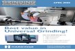 Best value in Universal Grinding! · 2020. 3. 31. · grinding machines. The new universal cylindrical grinding machines, i.e. the favorit, the S33 and the S31, have also got off