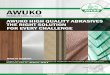 AWUKO · 2021. 4. 26. · Long-belt grinding machines, parquet sanding machines and portable machine sanding. Available grits. 16. 2. 0 24 30 36 40 50 60 80 100 120 150 180 220 240