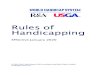 Rulesof Handicapping€¦ · Golf Canada is the National Sports Federation and governing body for golf in Canada representing 319,000 golfers and 1,400 member clubs across the country