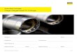 Viega MegaPressqBG Fittings...HNBR sealing element 420 stainless steel grip ring 304 stainless steel separator ring for ½" to 2" fittings Graphite separator ring for 2½" to 4" fittings