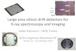 Large area silicon drift detectors for X-ray spectroscopy and …static.sif.it/SIF/resources/public/files/congr13/ip/... · 2013. 10. 10. · Linear Silicon Drift Detector • “Butterfly