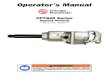 Operator’s Manual - NTT...Operator’s Manual CP7640 Series Impact Wrench 1” Sq. Dr. Std. Model “P” To reduce risk of injury, everyone using, installing, repairing, maintaining,